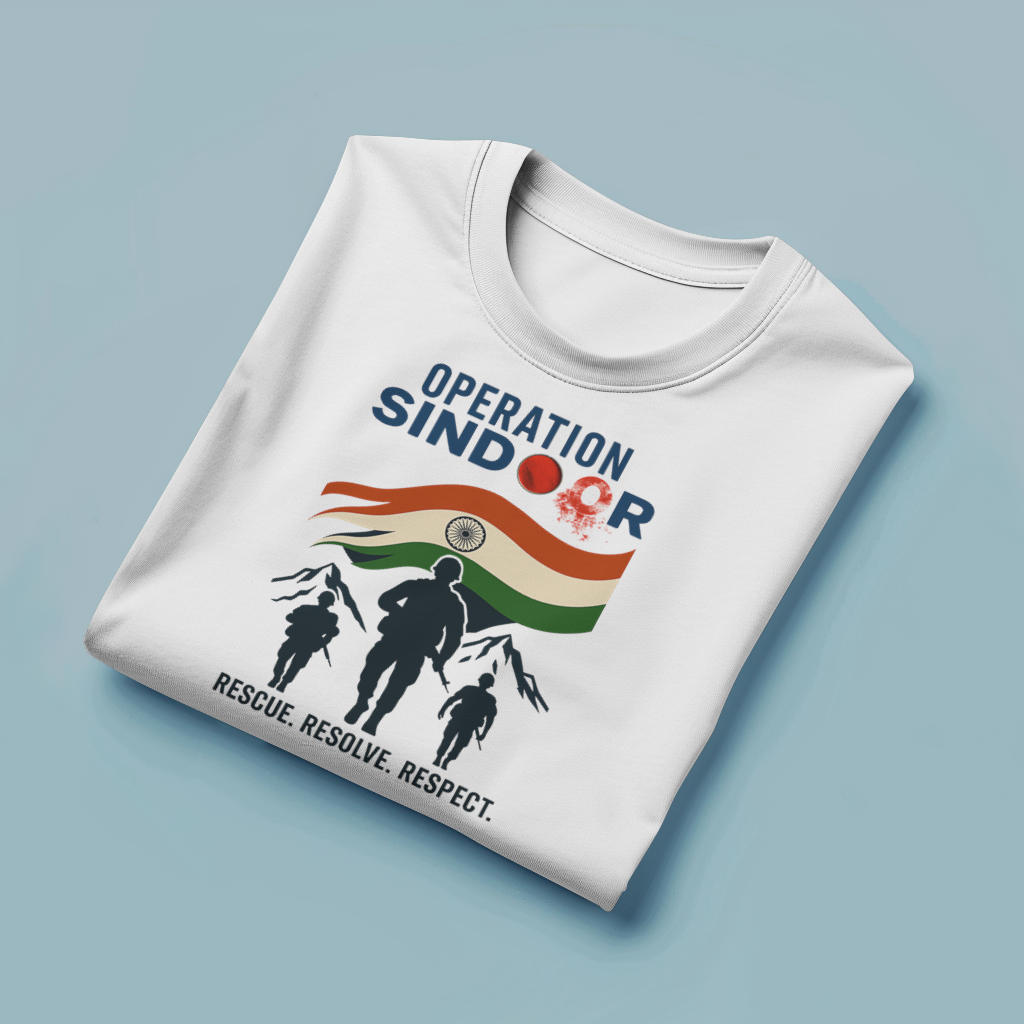 "Operation Sindoor โ Saluting India's Unsung Heroes ๐ฎ๐ณ" : Design 2