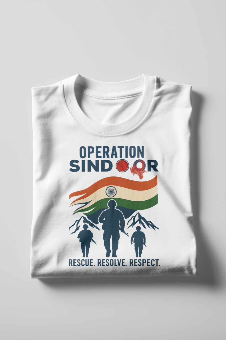 "Operation Sindoor โ Saluting India's Unsung Heroes ๐ฎ๐ณ" : Design 3