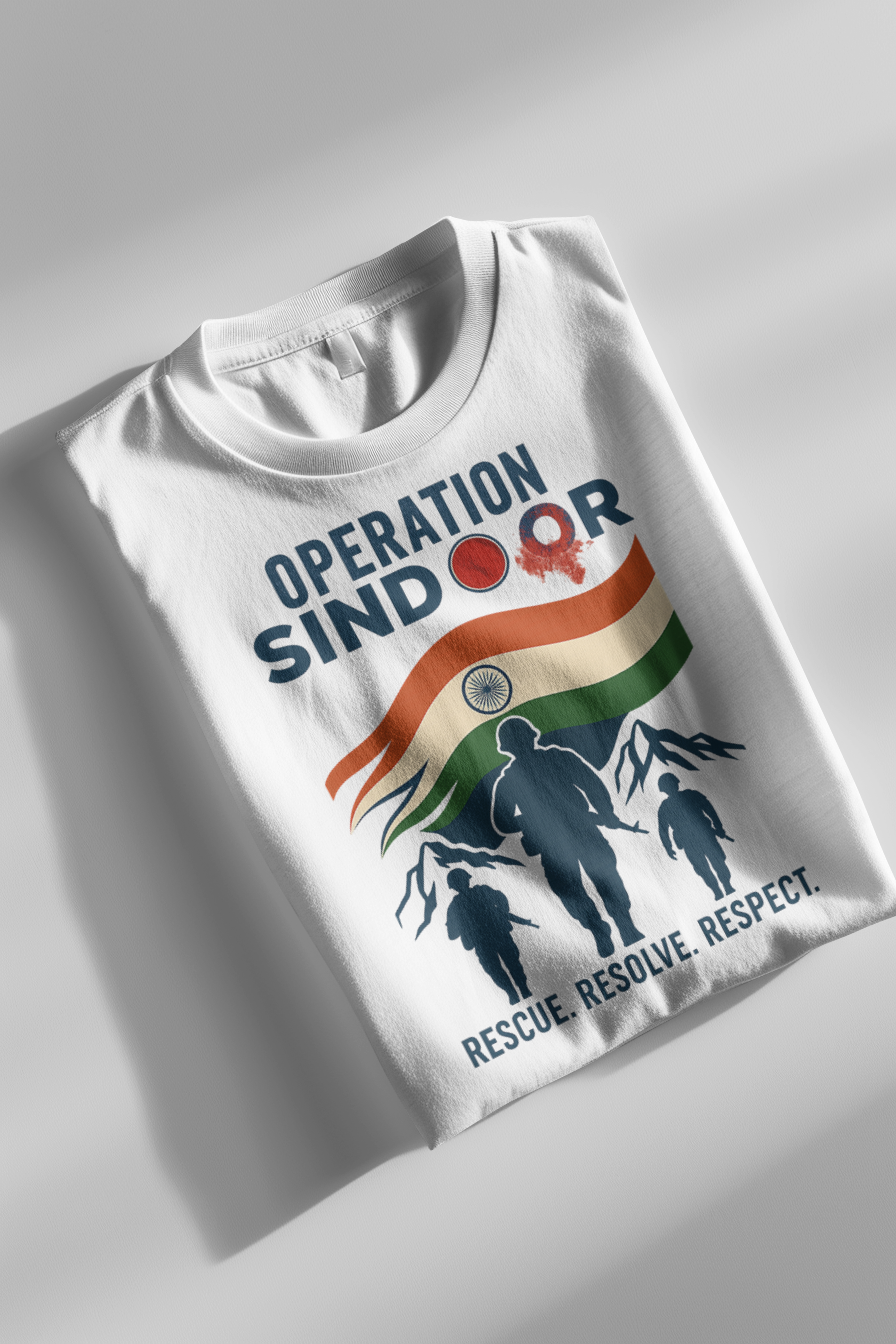 "Operation Sindoor โ Saluting India's Unsung Heroes ๐ฎ๐ณ" : Design 3