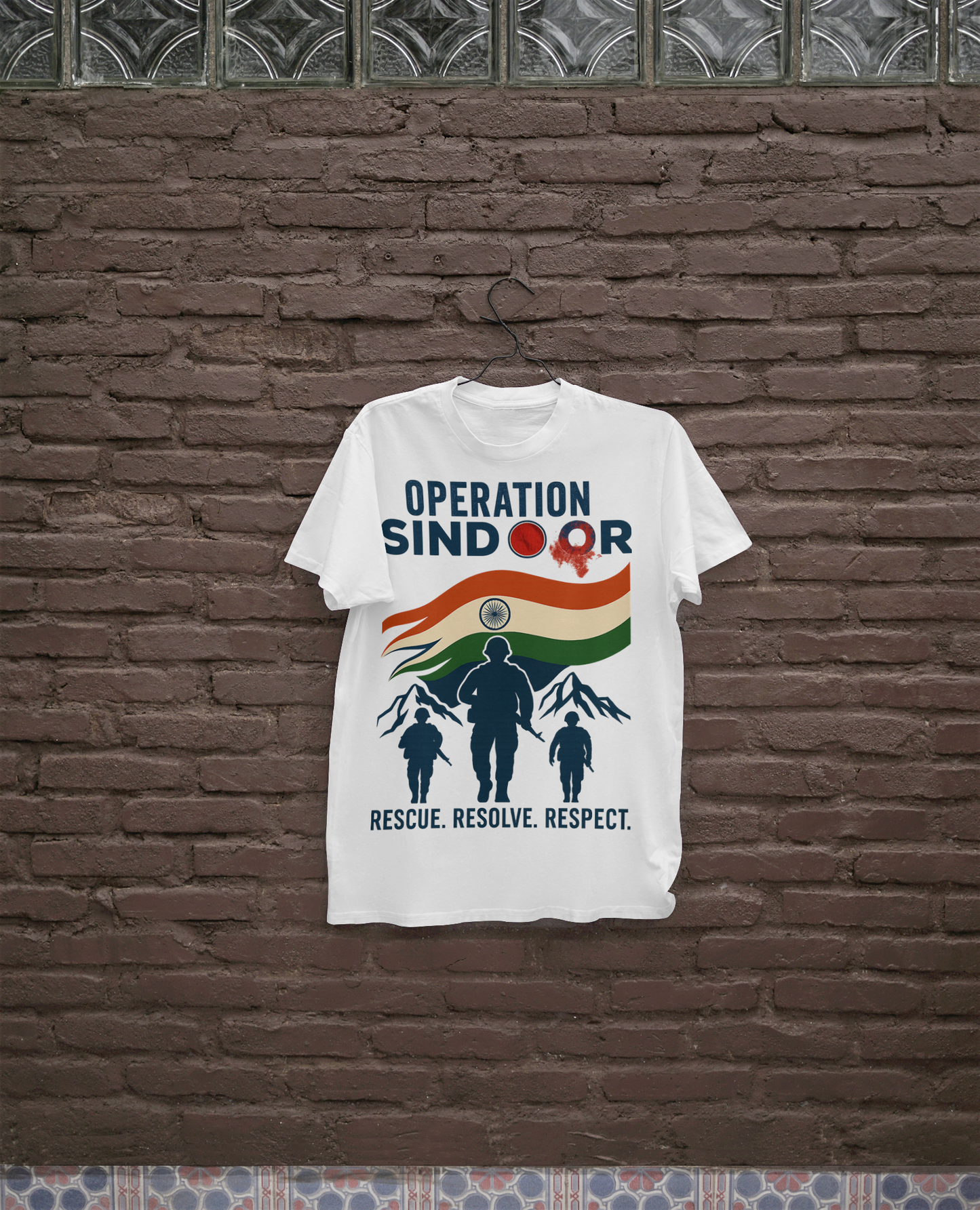 "Operation Sindoor โ Saluting India's Unsung Heroes ๐ฎ๐ณ" : Design 3