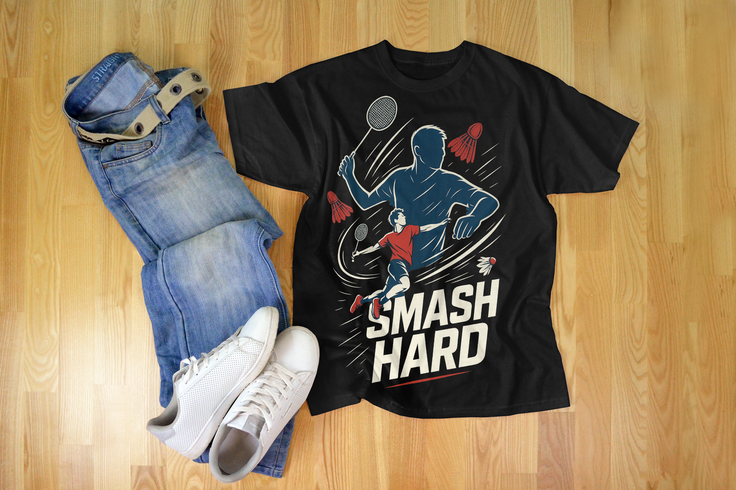 "SMASH HARD – The Spirit of Badminton"