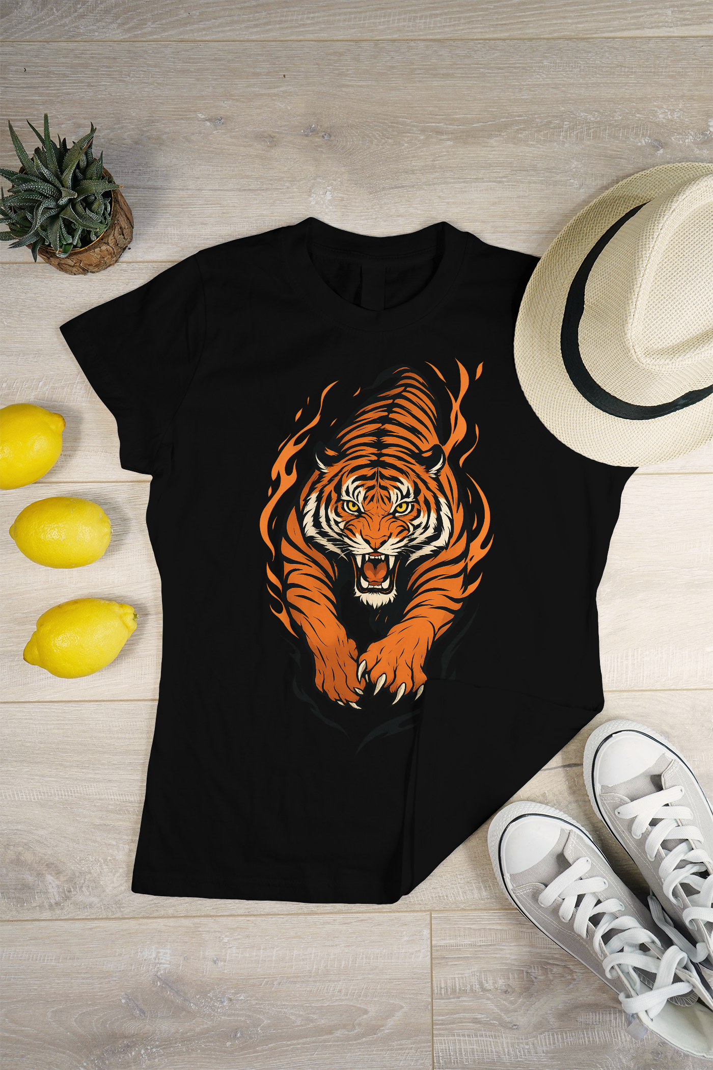 Unleash the beast. 🔥 This tiger doesn’t sneak—it strikes