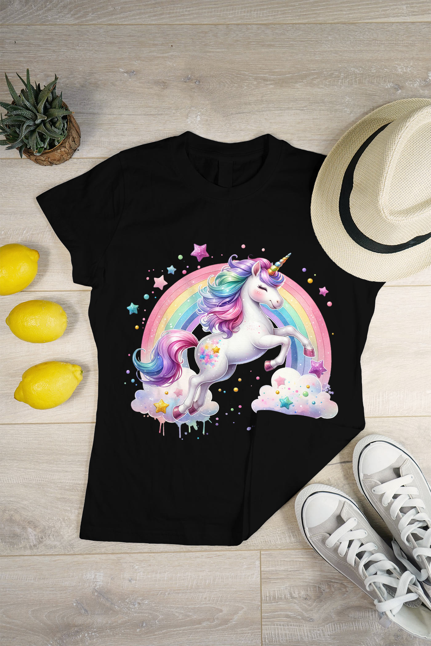 Magical Rainbow Unicorn T-Shirt