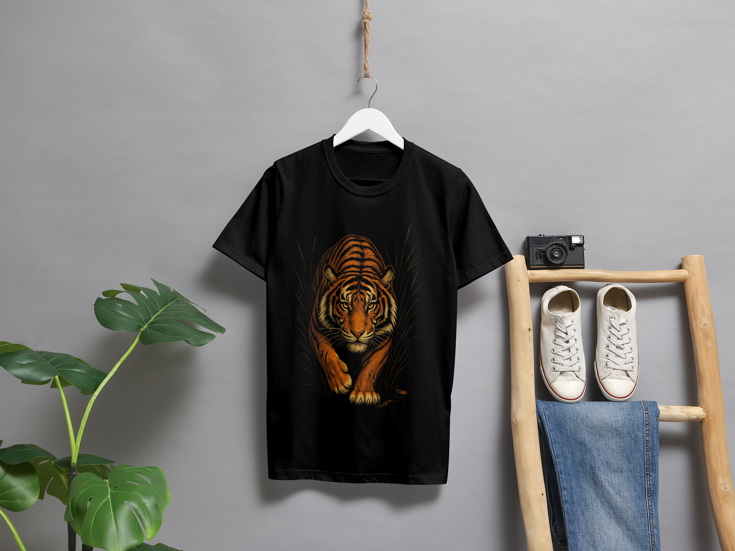 Untamed Majesty – Fierce Tiger T-Shirt