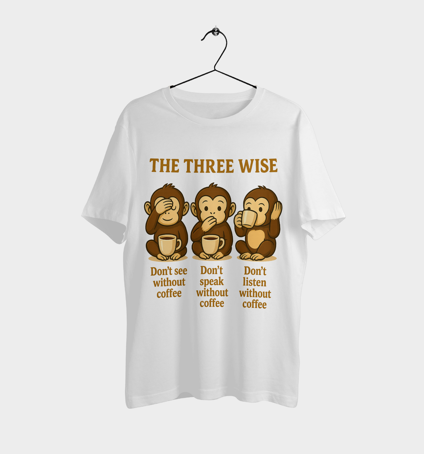 The Three Wise Coffee Monkeys