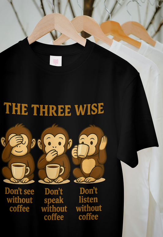 The Three Wise Coffee Monkeys