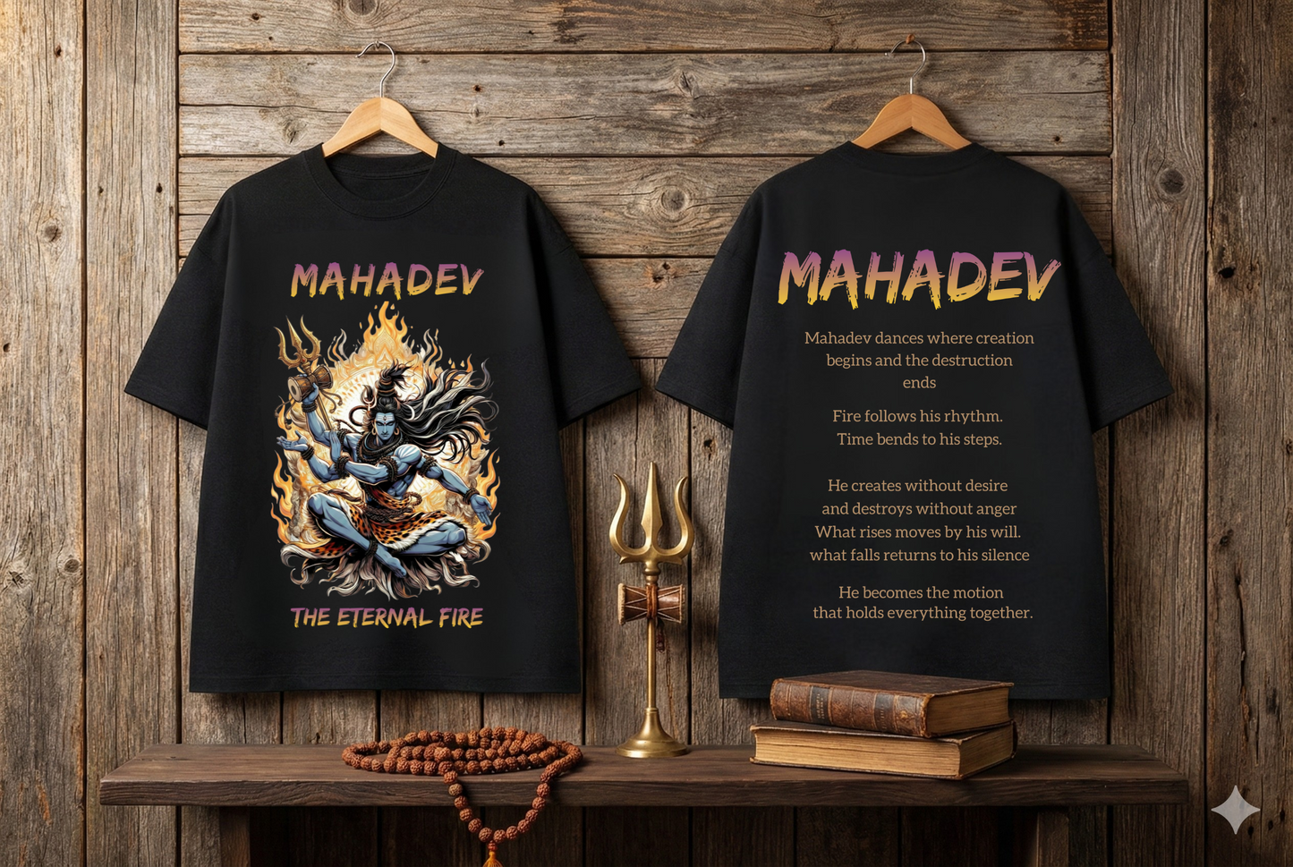 MAHADEV — The Eternal Fire- Oversized