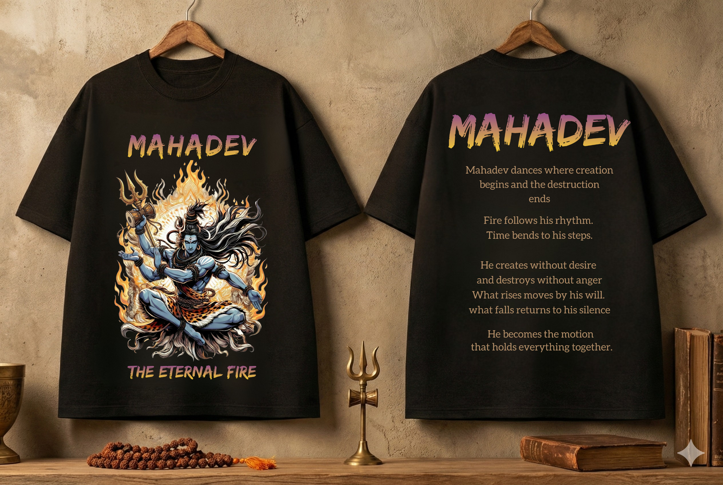 MAHADEV — The Eternal Fire- Oversized