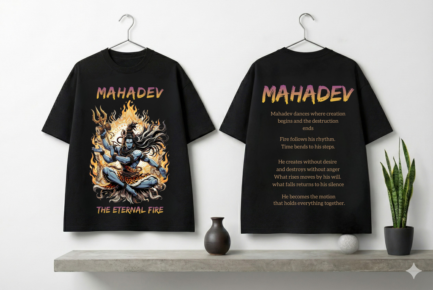 MAHADEV — The Eternal Fire- Oversized