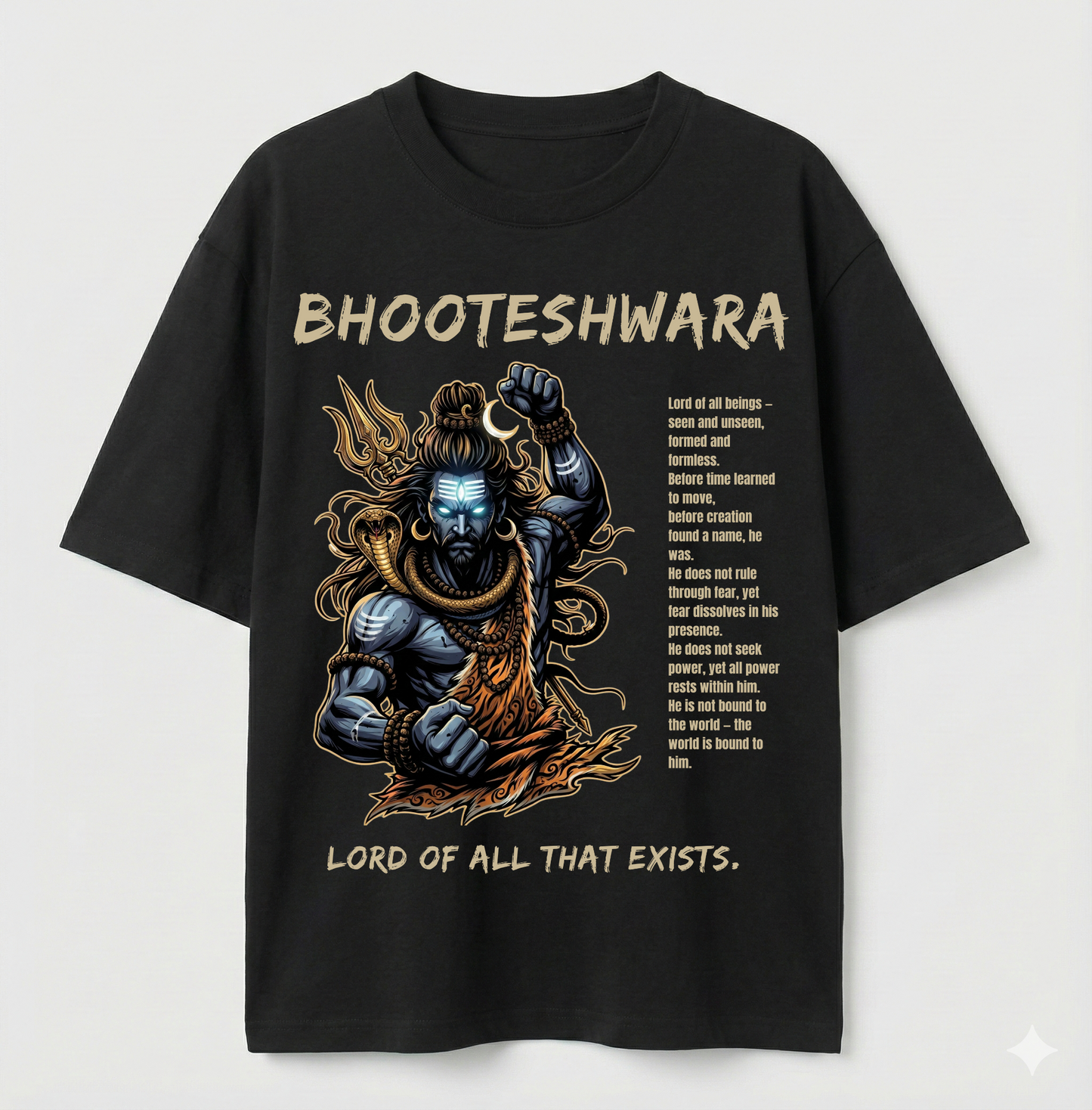 BHOOTESHVARA — Lord of All That Exists- Oversized