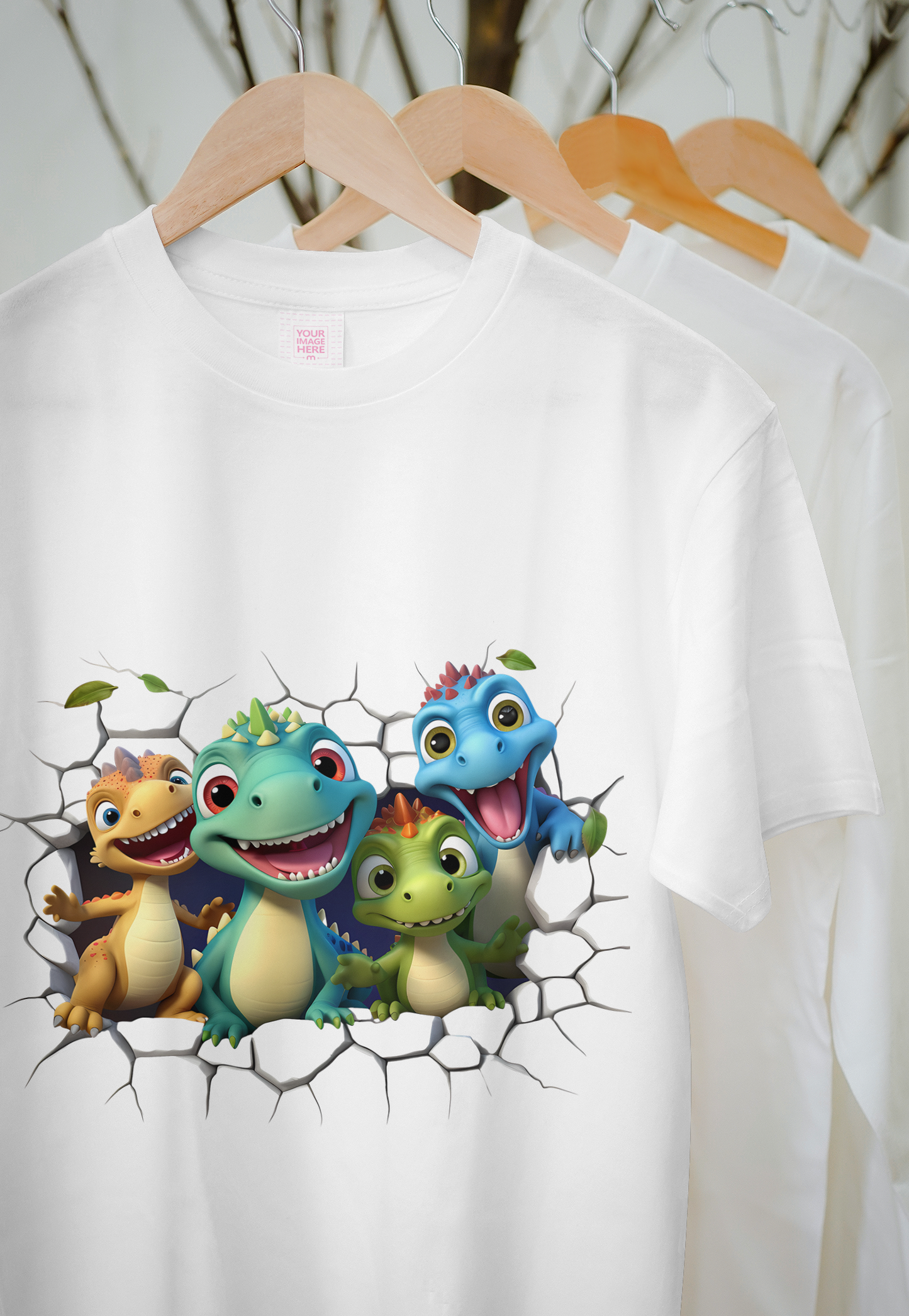 Dino Squad Breakout – Kids T-Shirt