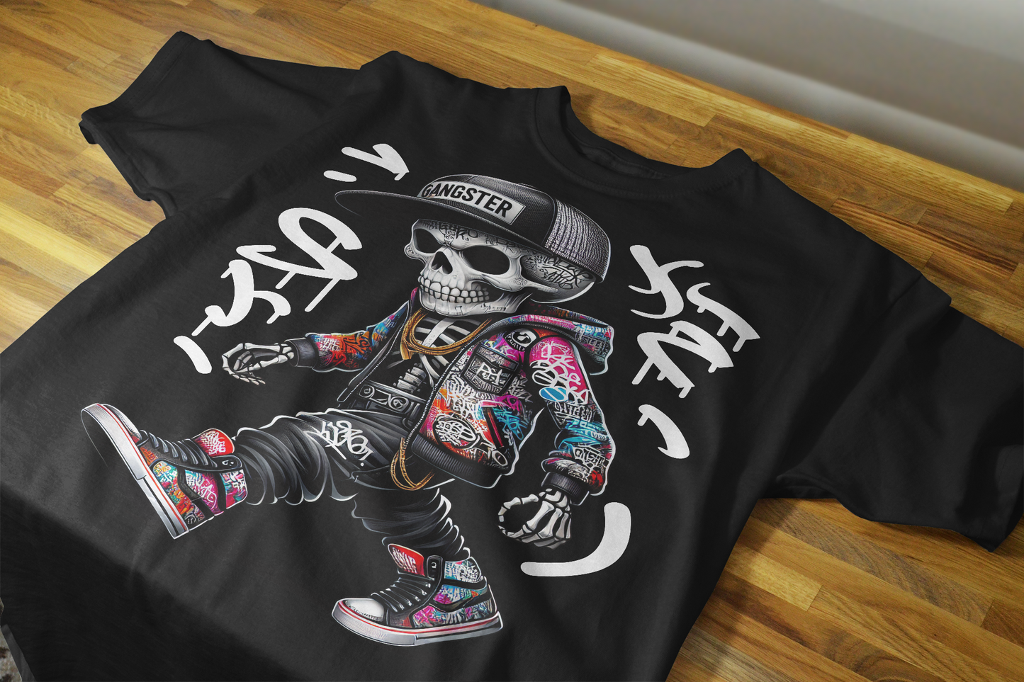 Gangsta Mode – Streetstyle Graphic Tee