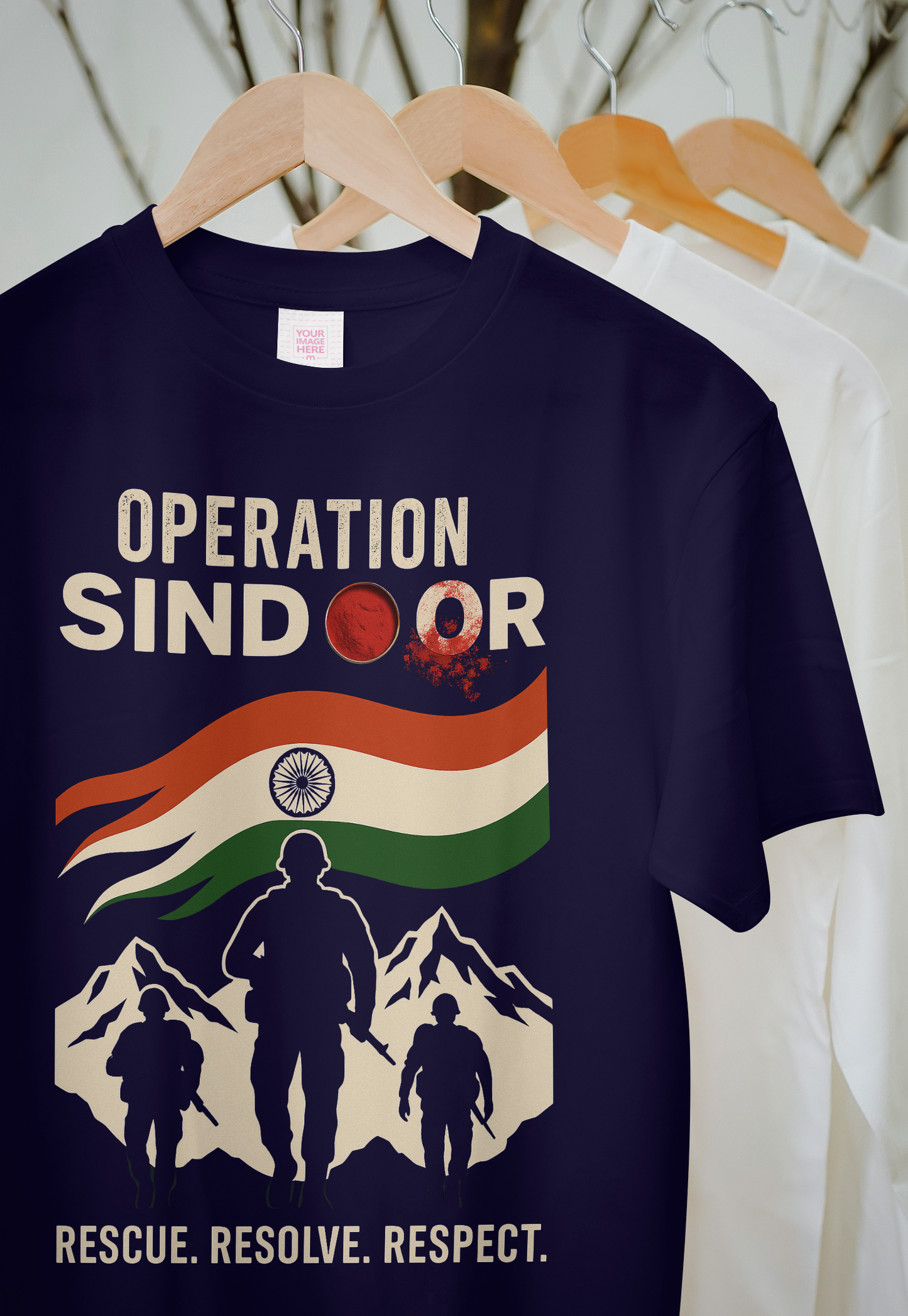 Operation Sindoor. RESCUE. RESOLVE. RESPECT.