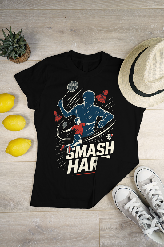 "SMASH HARD – The Spirit of Badminton"
