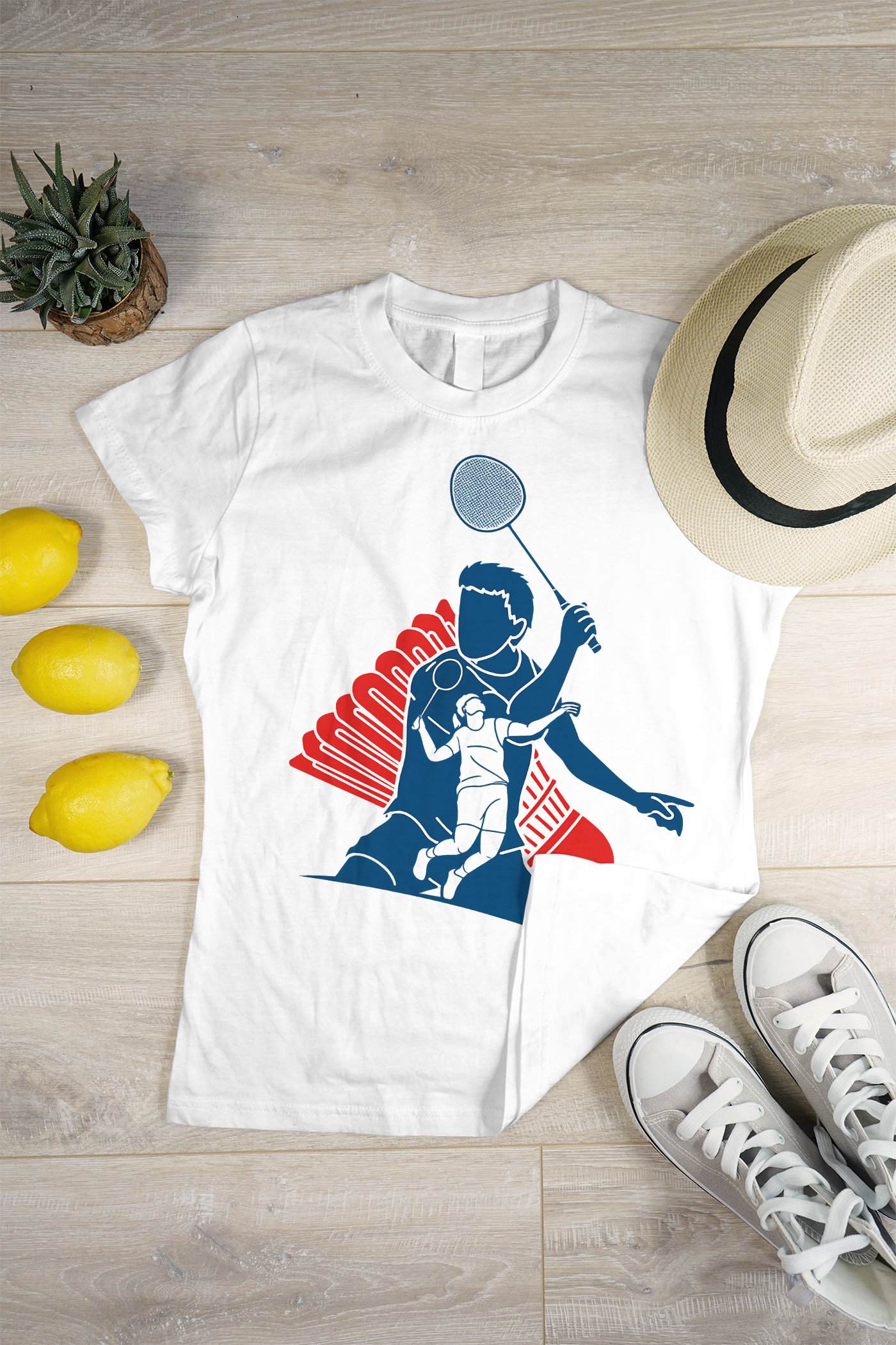 UNLEASH THE RALLY – Badminton Power Tee
