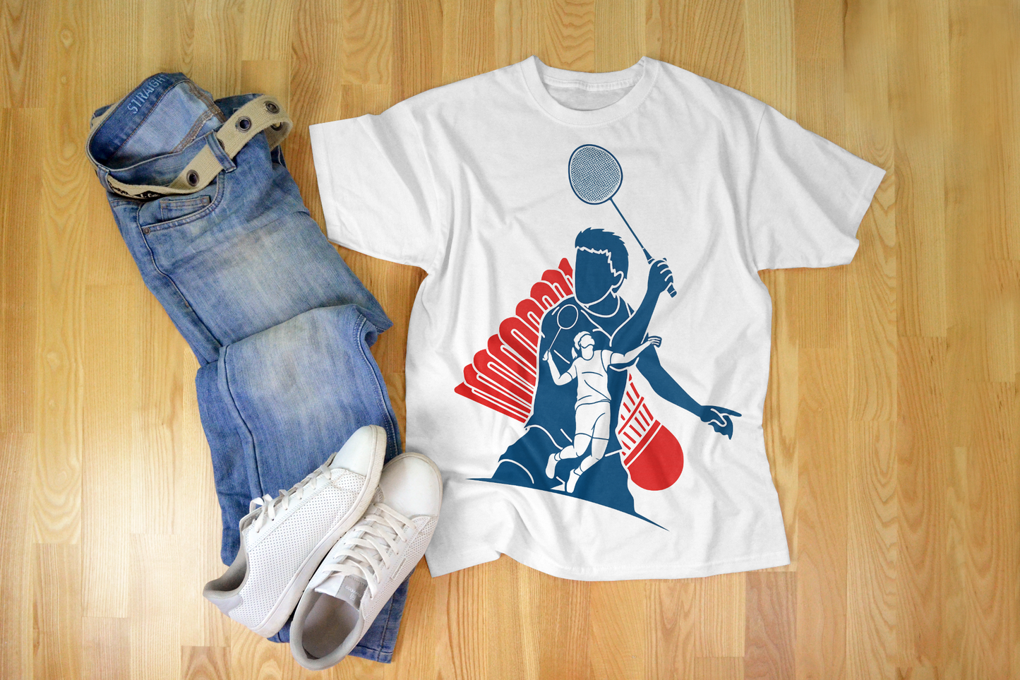 UNLEASH THE RALLY – Badminton Power Tee