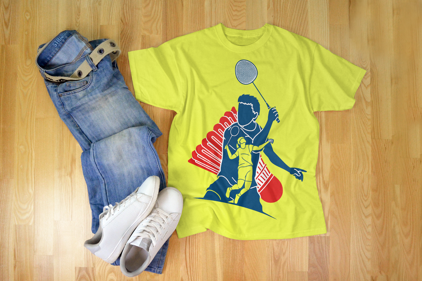 UNLEASH THE RALLY – Badminton Power Tee