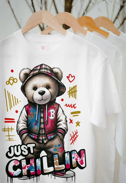 "Street Chill Vibes – Teddy in Style"