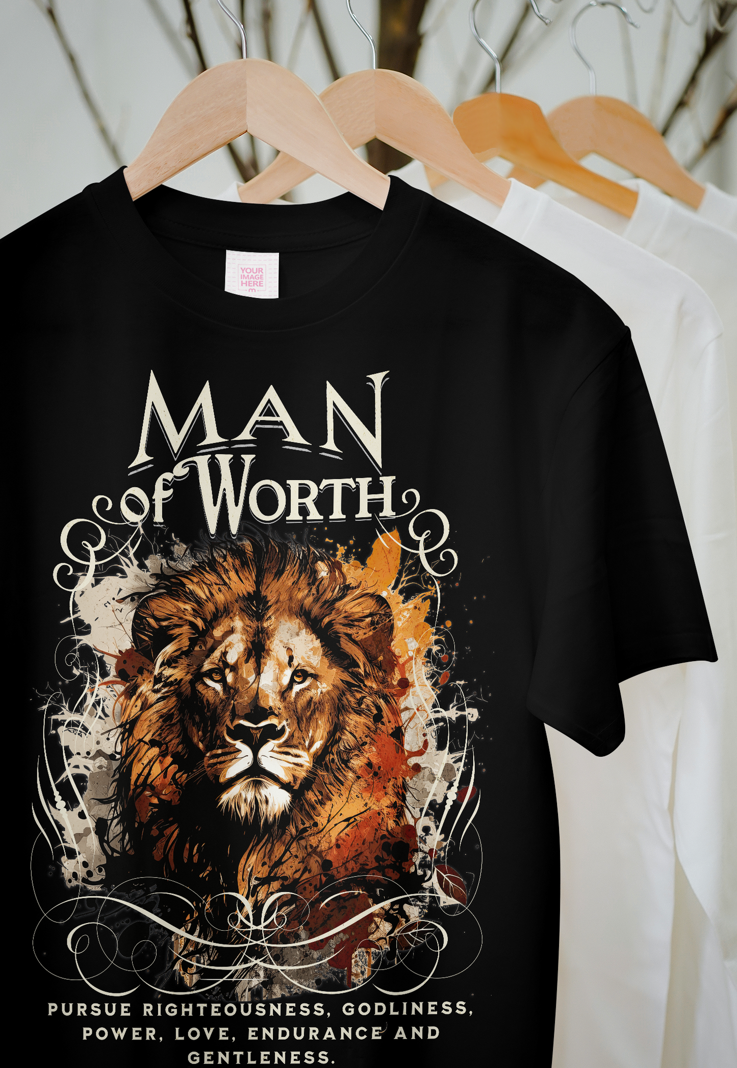 Man of Worth – The Lion Within- Dark colors