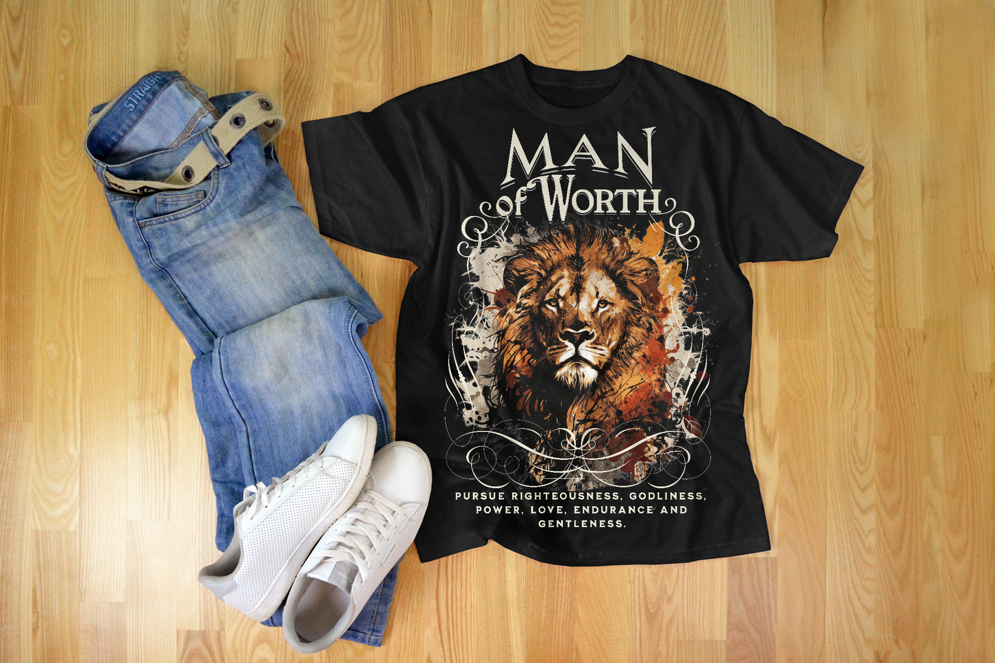 Man of Worth – The Lion Within- Dark colors