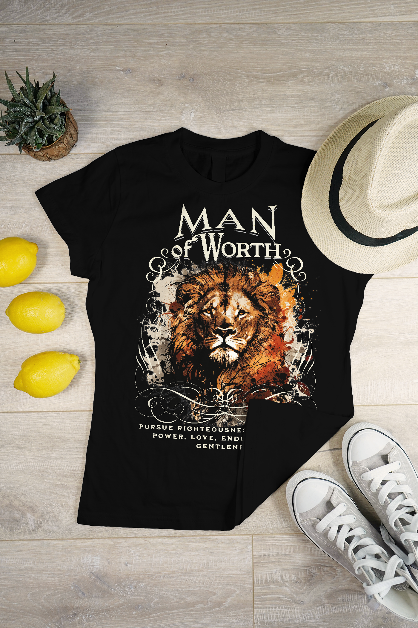 Man of Worth – The Lion Within- Dark colors