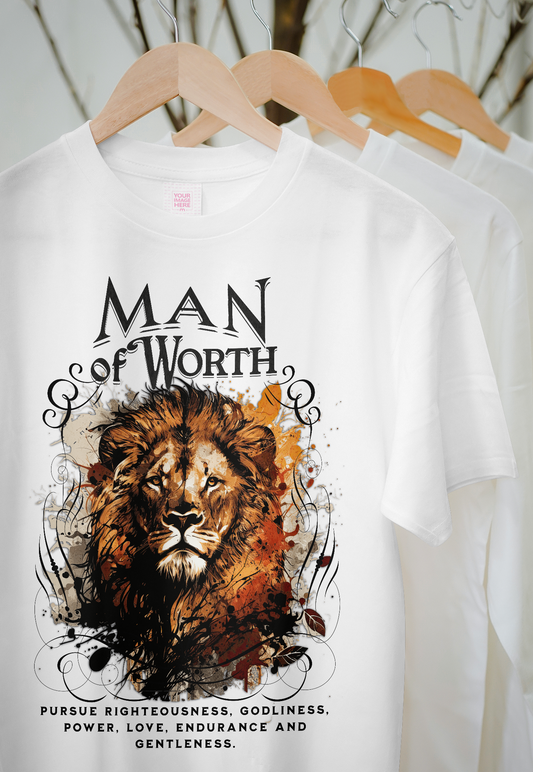 Man of Worth – The Lion Within- Light colors