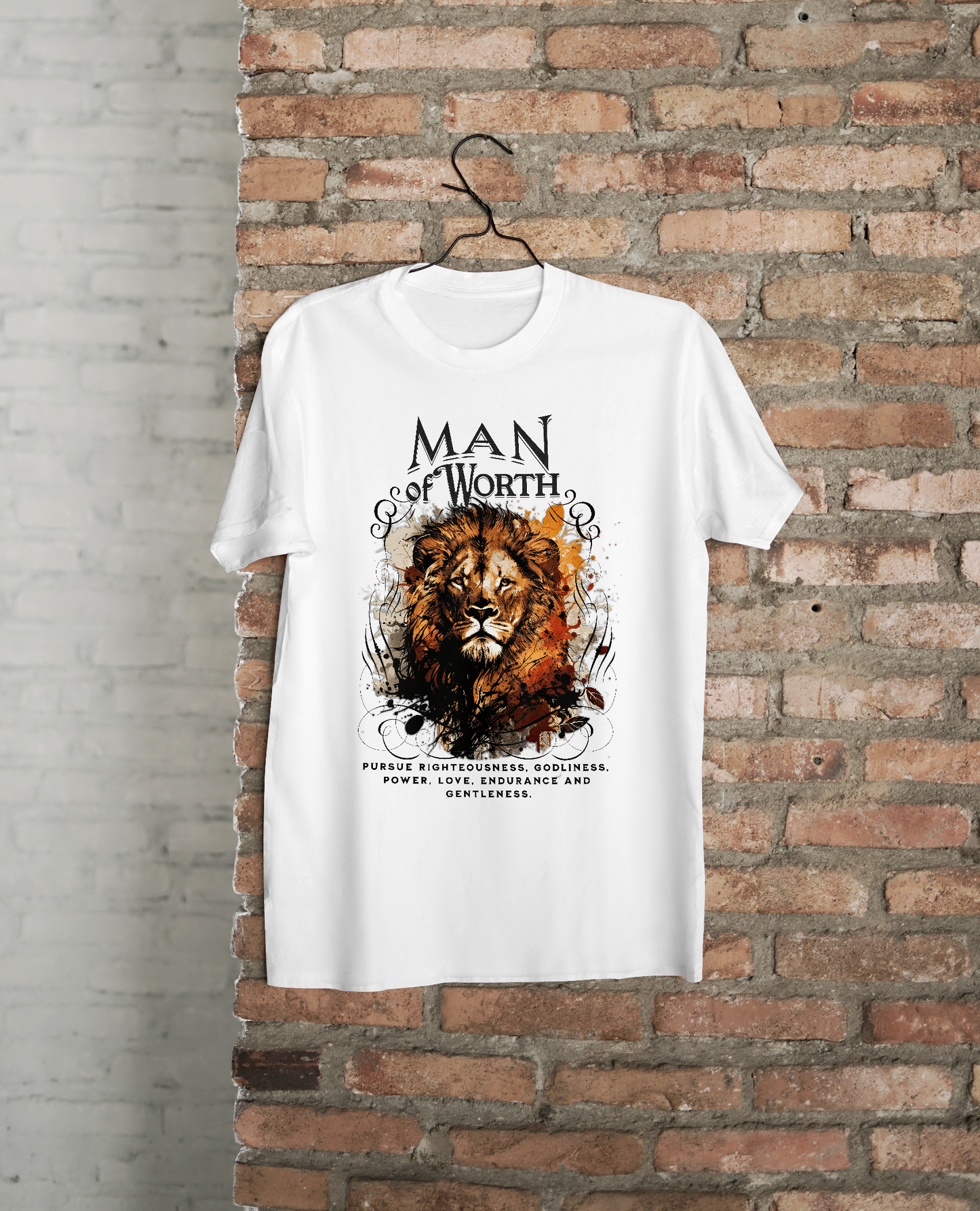 Man of Worth – The Lion Within- Light colors