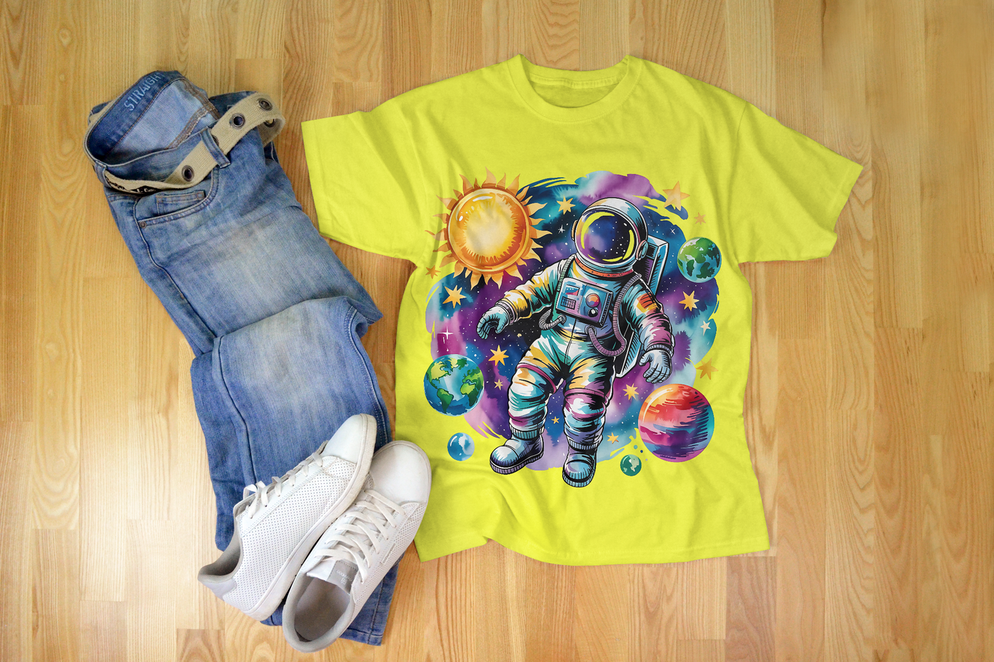 Floating through galaxies like it's no big deal 🌌🚀✨