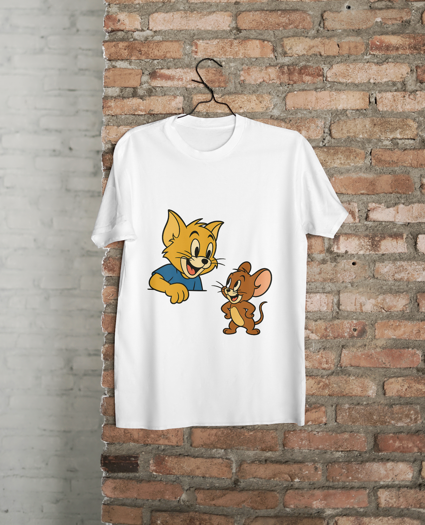 When mischief meets friendship 😼🐭 — a classic duo reimagined in cartoon chaos!