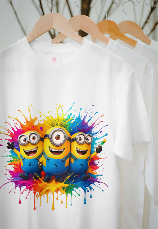 🎨 Minion Madness – Color Splash Fun