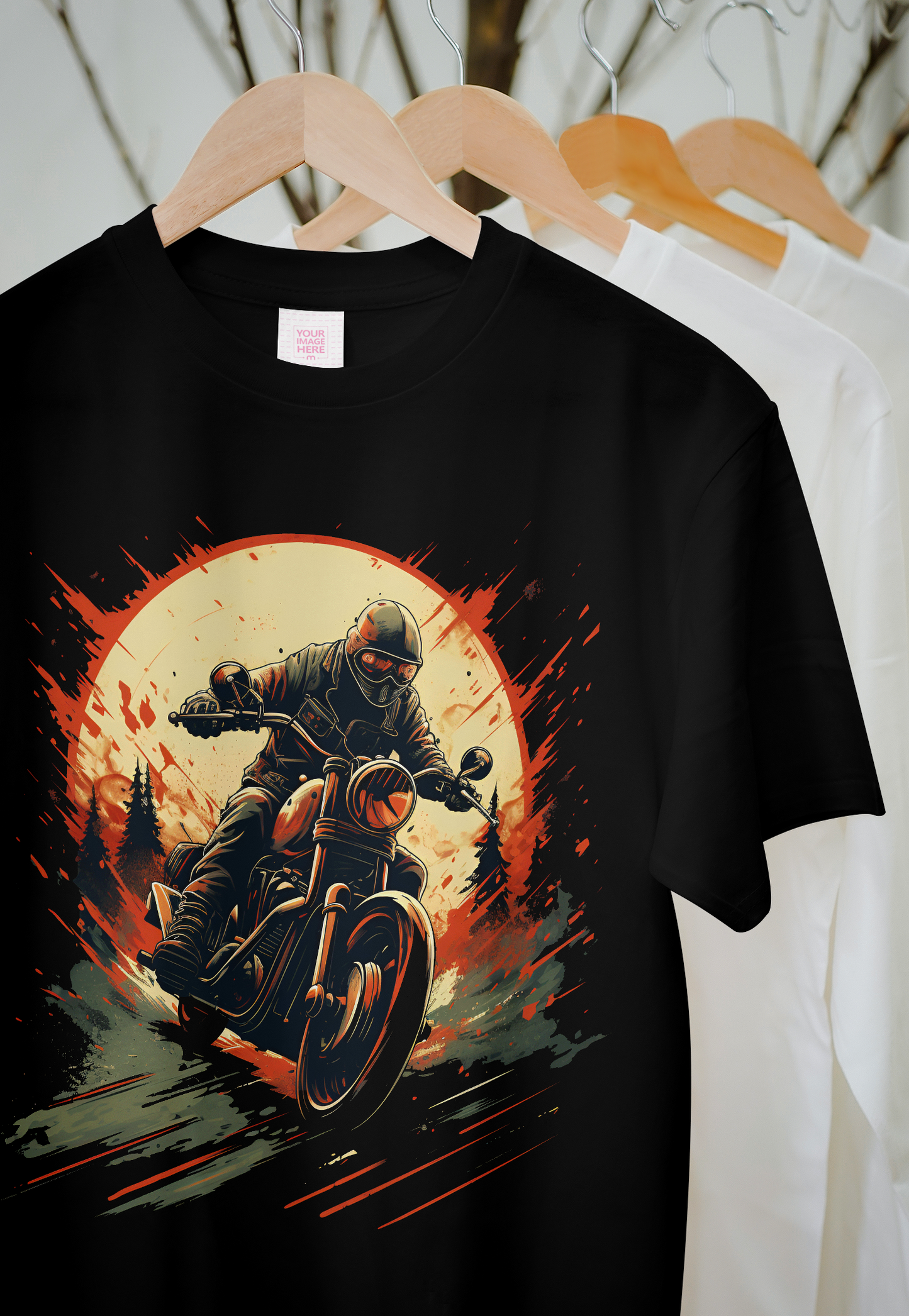 Ride the Night – Biker Spirit T-Shirt 🏍🔥