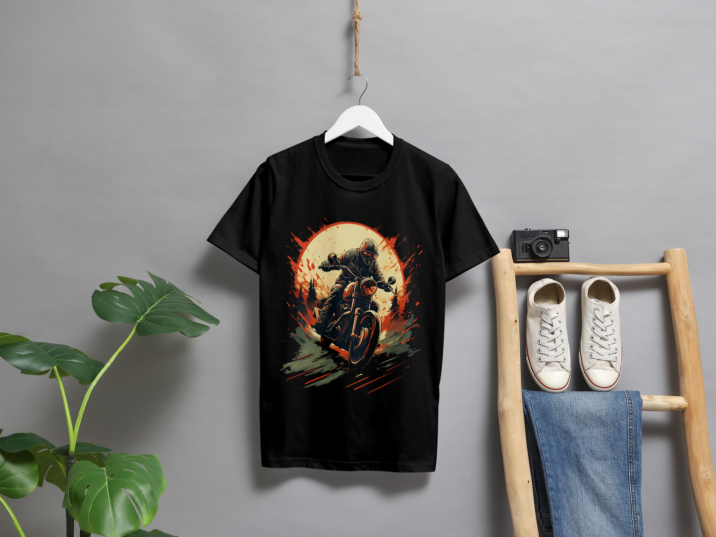 Ride the Night – Biker Spirit T-Shirt 🏍🔥