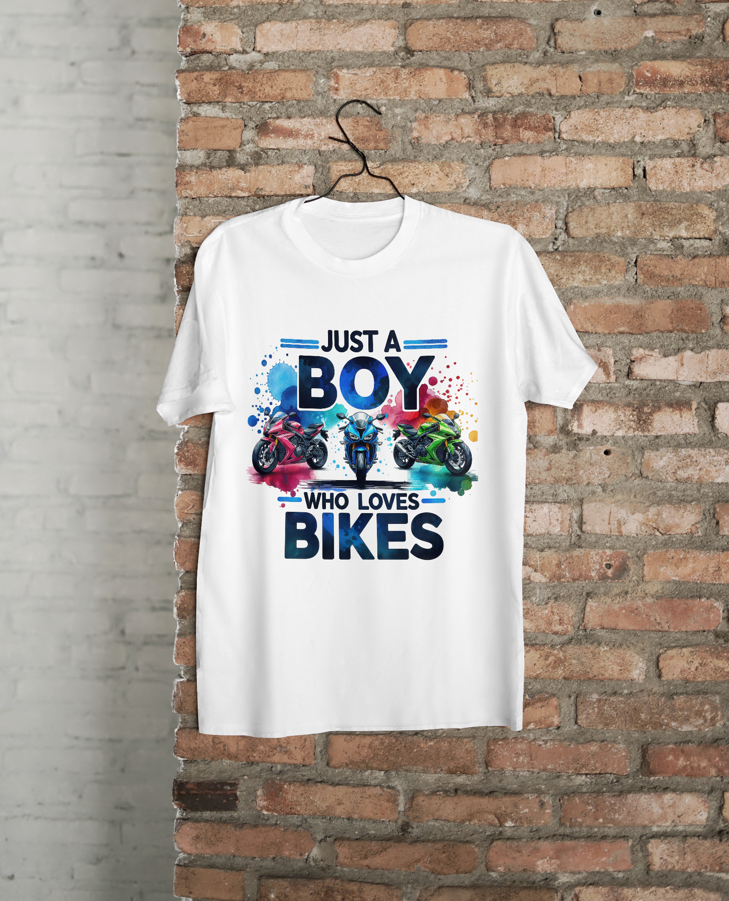 Just a Boy Who Loves Bikes – For the True Bike Lover- Adults