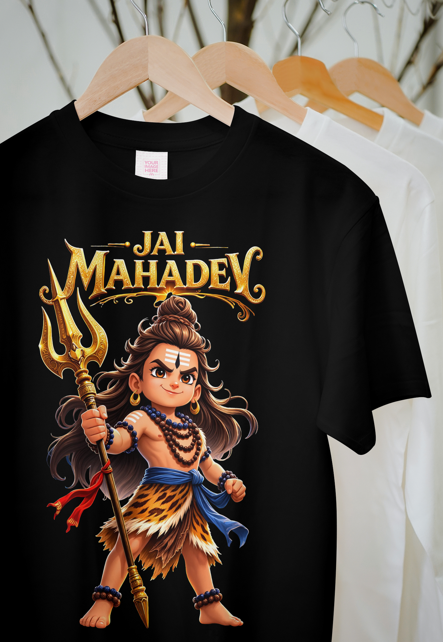 Jai Mahadev – Little Warrior Shiva Tee